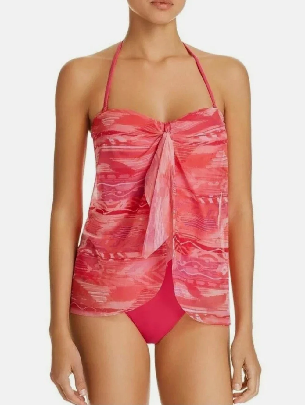 Lauren Ralph Lauren Coral Reef Calypso Flyaway one-piece Swimsuit, NWT